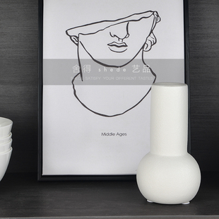 展厅橱柜层架软装饰品咖啡豆密封罐花瓶餐盘碗样板房厨房摆件组合