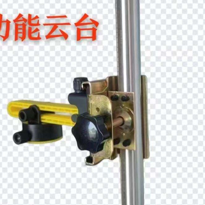 水平仪伸缩支撑杆不锈钢加厚粗木工吊顶红外线升降支架云台通用型