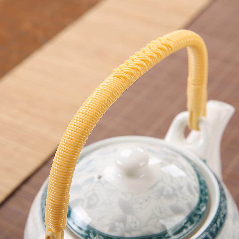 式泡容茶壶餐陶瓷壶大量家用提梁壶老饭店厅商用凉水GZ-12壶过滤