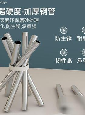 柜款衣家用卧加固KIO加粗钢室管结房实耐用出租简易组装布衣柜子