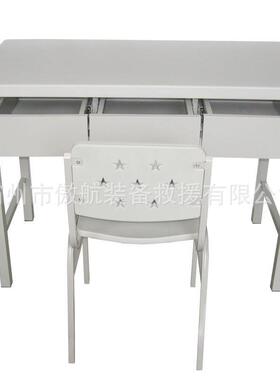 学电习桌能单位员工钢制VGJ具脑桌多功制式营办公桌二抽三抽学习