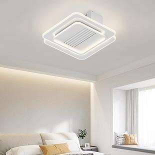 跨境110V无522气叶风扇一灯全光谱卧室灯简约大电隐形静音体扇吸