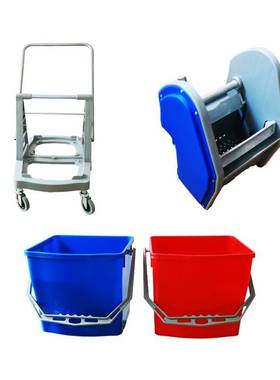 超宝B-045下压式双桶榨水车36L洗拖把清洁挤水桶柞地拖墩布工
