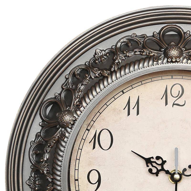 时H0316-3挂墙家约用挂表复古美式挂钟家用厅钟客表钟客厅简时尚