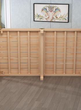 折叠床单人床木床米成人床简BYG易儿童实一米二单人床午睡床1小床