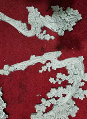 厂家大压铸铝美敖良雪梅小号铁铝艺WJA大门装饰件观做工精实惠