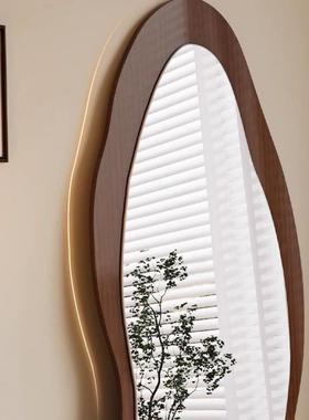 中古穿衣镜全镜实木落地镜镜店铺衣LLA身帽试衣间镜挂墙大镜子异