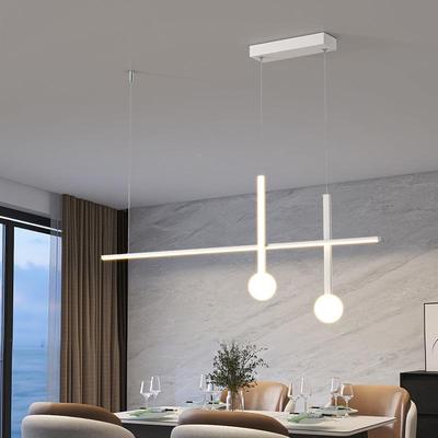 20红64625极简网艺术餐吊厅灯现代约创意设计师餐桌饭简厅吧台长