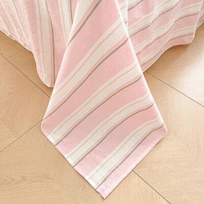 20新5年A类款全棉色织毛巾花四件绣202500RT套直销2纯棉床单件床