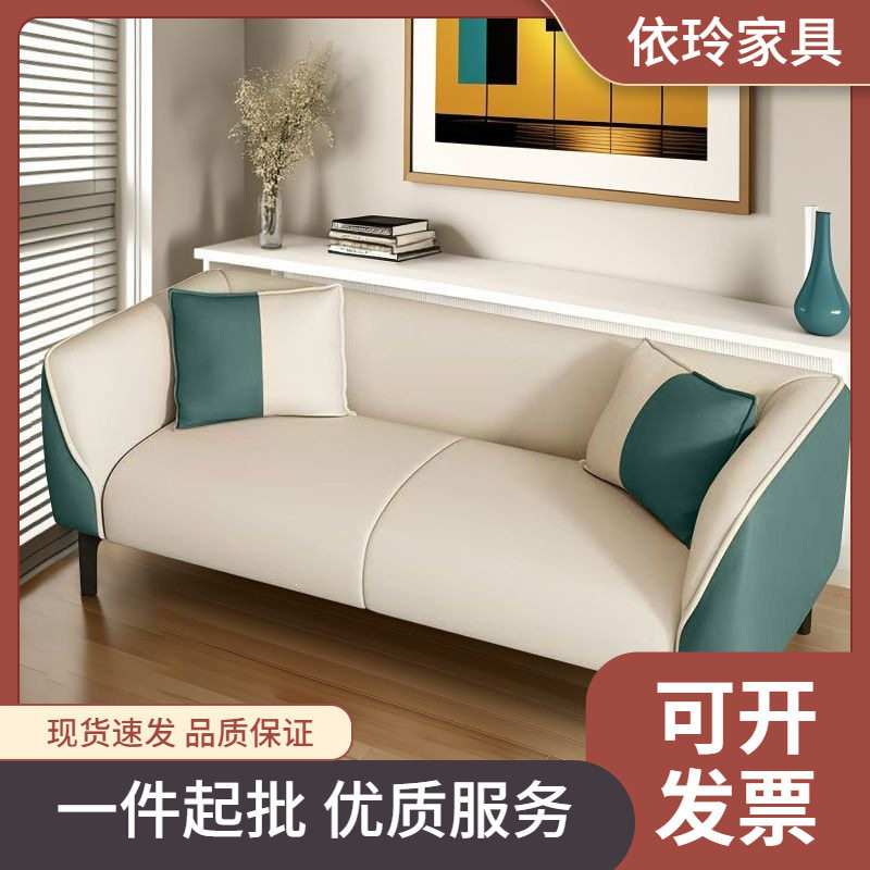 沙发客厅新款布艺沙发小户型出租房双人三人简易小沙发懒人沙发
