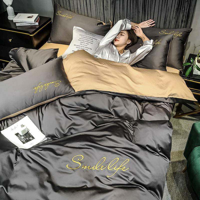 冬双202500天被子全套整套全套套春秋被套四件带被芯枕一芯家用被