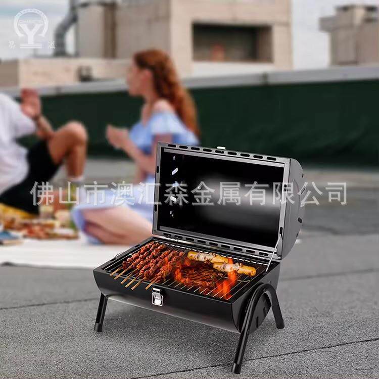 烤出手便携桌提面兄弟炉耐口高温烤炉户外野营BBQ炭烧XDL-001烧炉