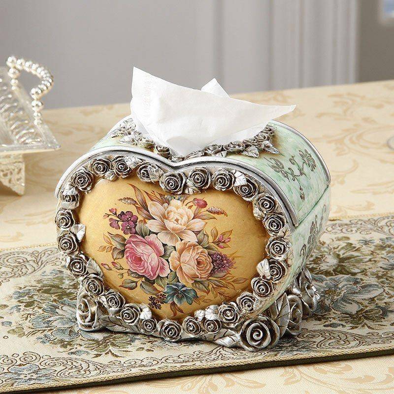 巾盒创意欧式厅可爱简纸约家用餐客抽无品牌/纸纸盒卷筒盒茶几桌