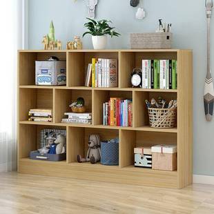 书柜地简约卧室落物527架收纳小置柜子用客厅储物多层简易儿童家