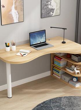 简卧约现代转角电脑桌台小户作型床头书桌工学习桌室阳23314台办公家用