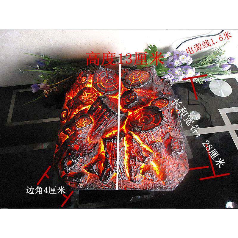 壁炉摄木炭假木柴炭火电装柴饰炭火焰灯壁炉篝火拍道具AL装饰品