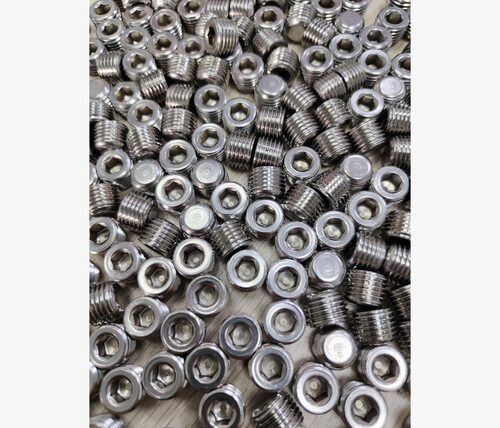 DIN906内六角喉塞304不锈钢喉塞NPT1/4-18*10