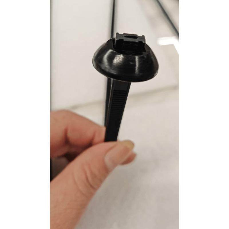 套龙环扎带0尼扎带171双V2阻燃8*38面齿