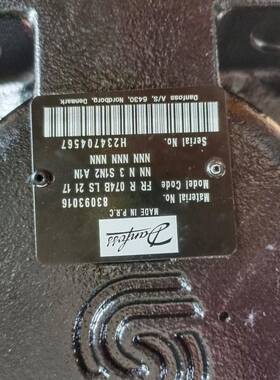 90R05DD90R075DD高压变量RMP泵规电控泵农业机5械用格全