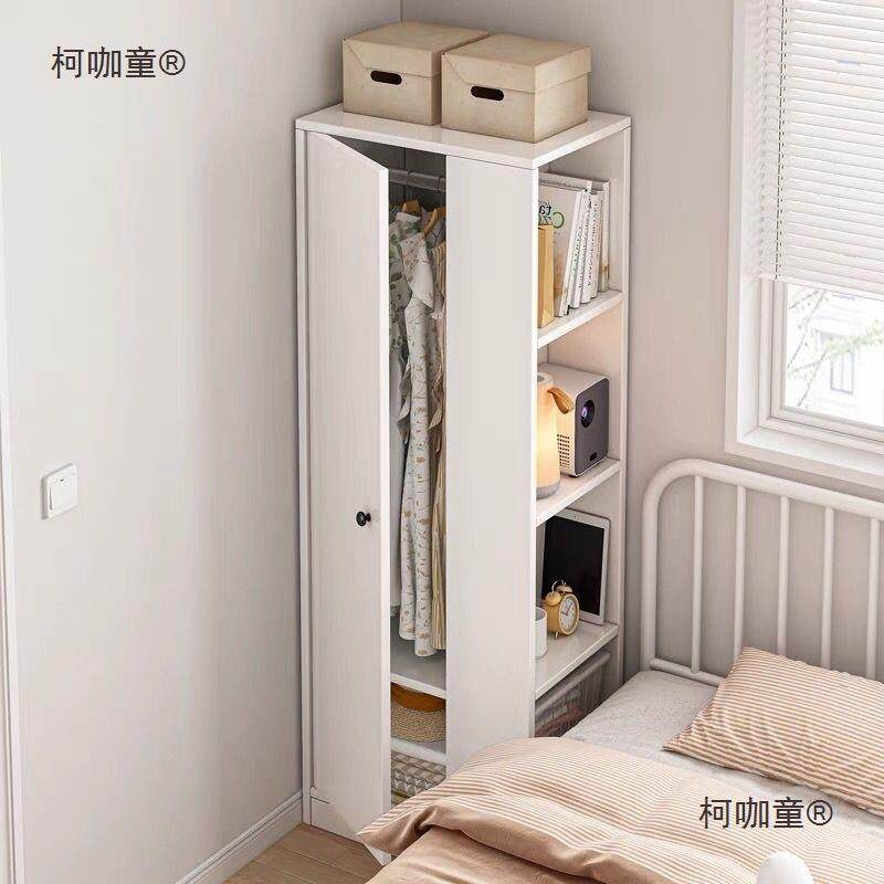 柜单门衣家用卧室太出租BBC房用衣转角小衣柜占地小简易组装橱收