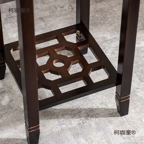 花架子室内花台花盆架客厅落地式吊兰架仿古花几中式竹花架麦太保