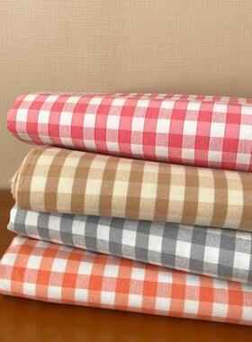 夏好格！老粗布床单单件加HVI厚粗货棉亚麻棉麻子不起皱天