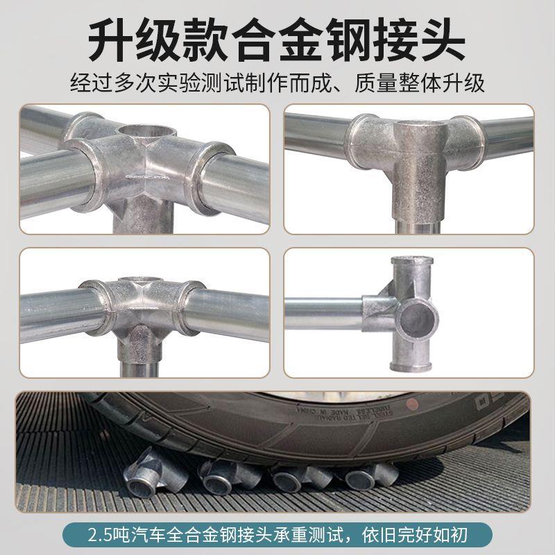 简易衣衣柜家用室全钢架挂衣橱20合金带卧加粗加固布衣出租柜房用带抽屉柜