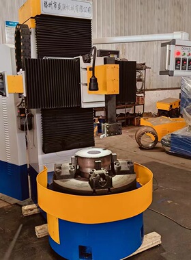 CK518数控立车 立式车床 滕州盛联机械 单柱变频小型立车