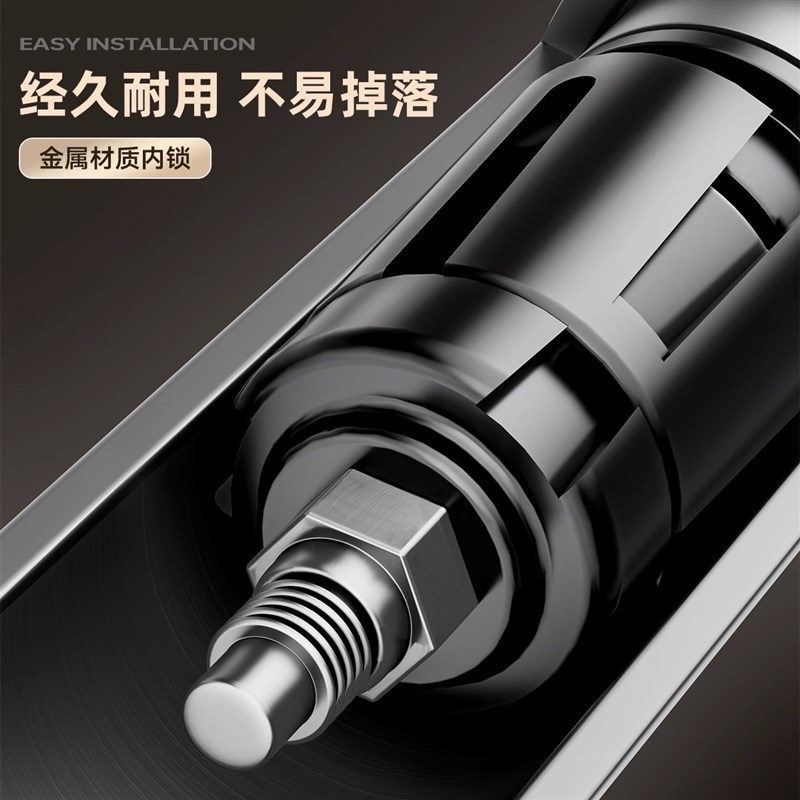 免打孔横杆支架伸缩晾衣杆窗帘支撑晾衣架化妆室浴帘挂杆衣柜免钉