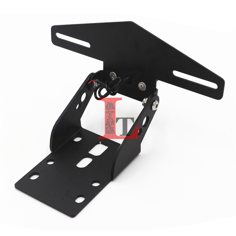 适用KTM DUKE390/250 RC390 17-21年 改装后牌架车牌照架后短尾