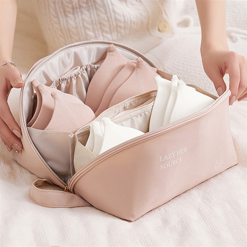 内衣内裤收纳袋旅行大容量便携收纳包拉链式防水防尘行李箱分装袋