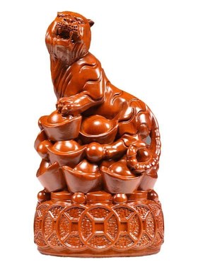 花梨木雕刻猴子摆件生肖猴实木质灵猴献桃办公装饰送礼红木工艺品