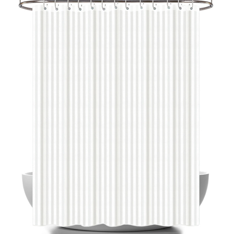 动动手浴室隔断帘防水防霉布帘卫生间浴帘洗澡沐浴帘窗帘挂帘门帘