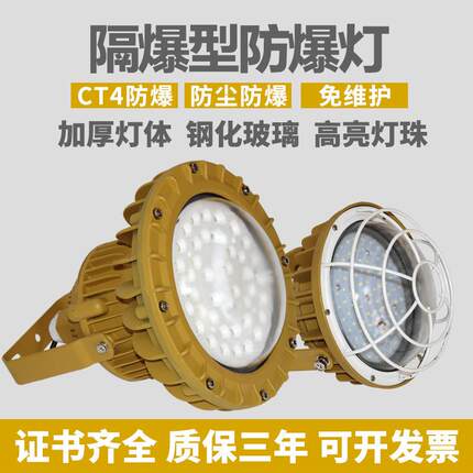 国标LED防爆灯隔爆型车间厂房照明灯仓库灯防爆免维护型加油站灯