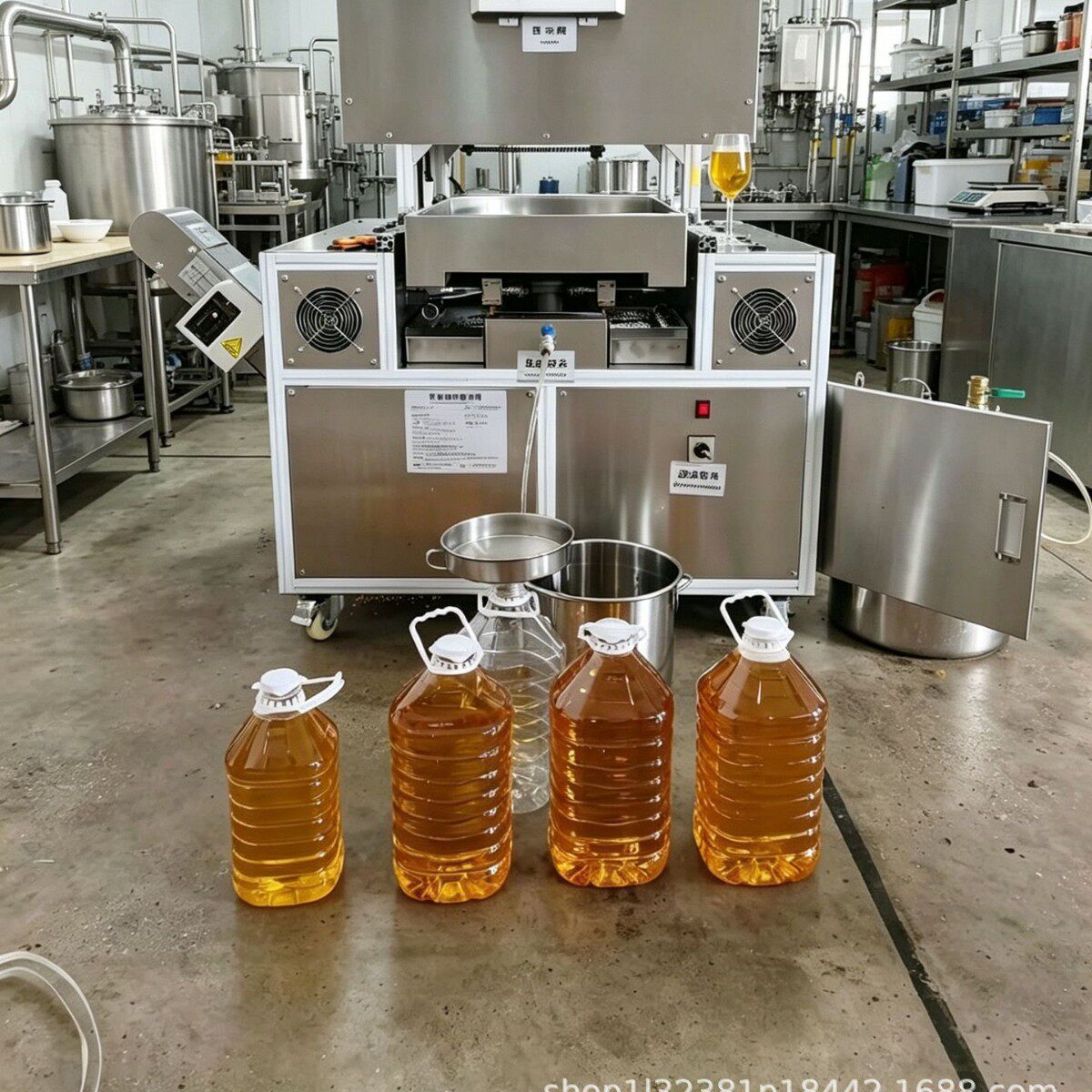 胡麻专用榨油机全自动螺旋温控冷热双榨亚麻籽花生菜籽油坊商用压