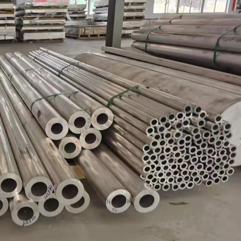 7075铝管定制切割5083 2A12 6063  6061铝管圆管空心超大铝管零切