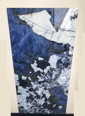 蓝色海洋瓷砖地砖600x1200客厅奢石地板砖厨卫墙砖卫生间地面砖