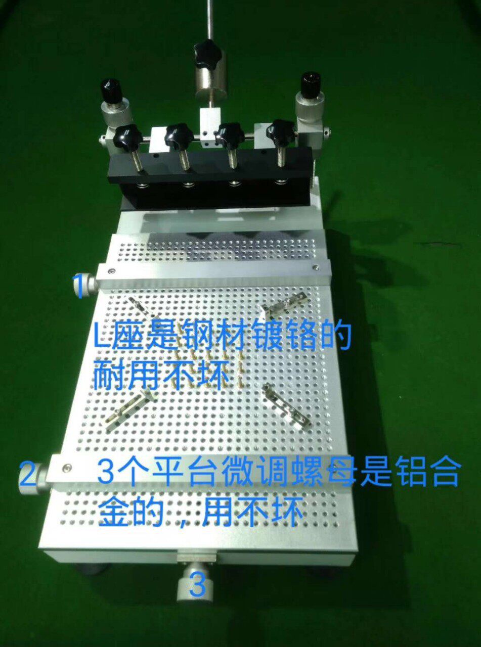 直销手动印刷机精密印刷台精密手印台PCB板锡膏印刷机