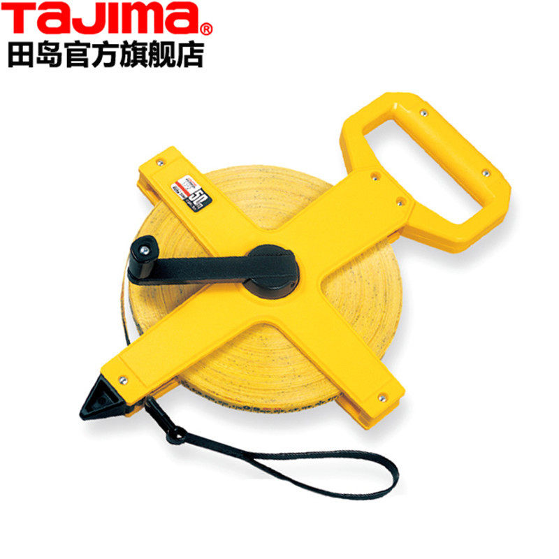 田岛(TAJIMA)tajima田岛玻璃纤维尺100米皮卷尺子工程卷尺子R-