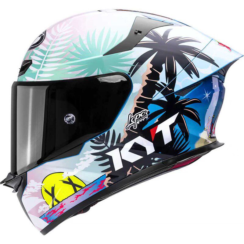 新款KYT摩托车全盔TTR头盔男女士G四季摩托车全覆式个性机车冬季