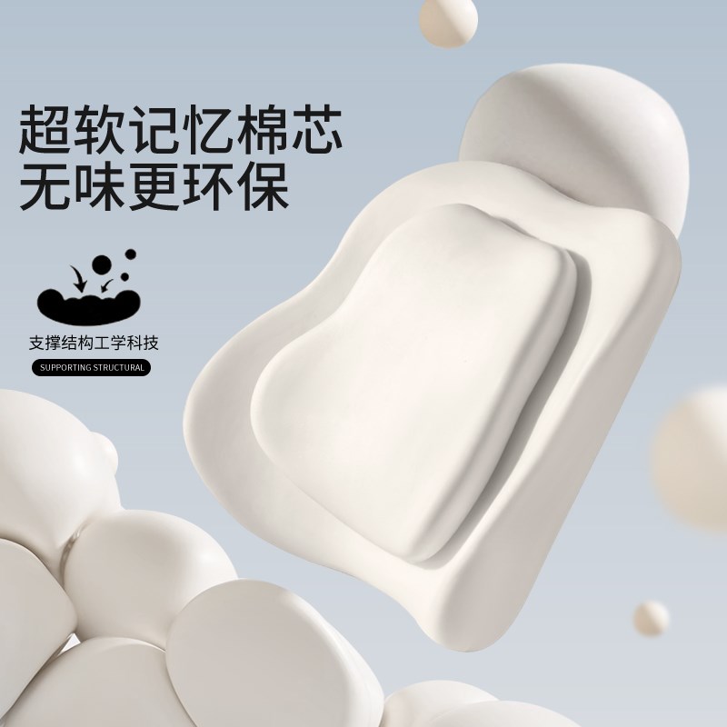 2025新款汽车头枕护颈枕车内靠枕车用车载座椅头枕腰靠套装主驾驶