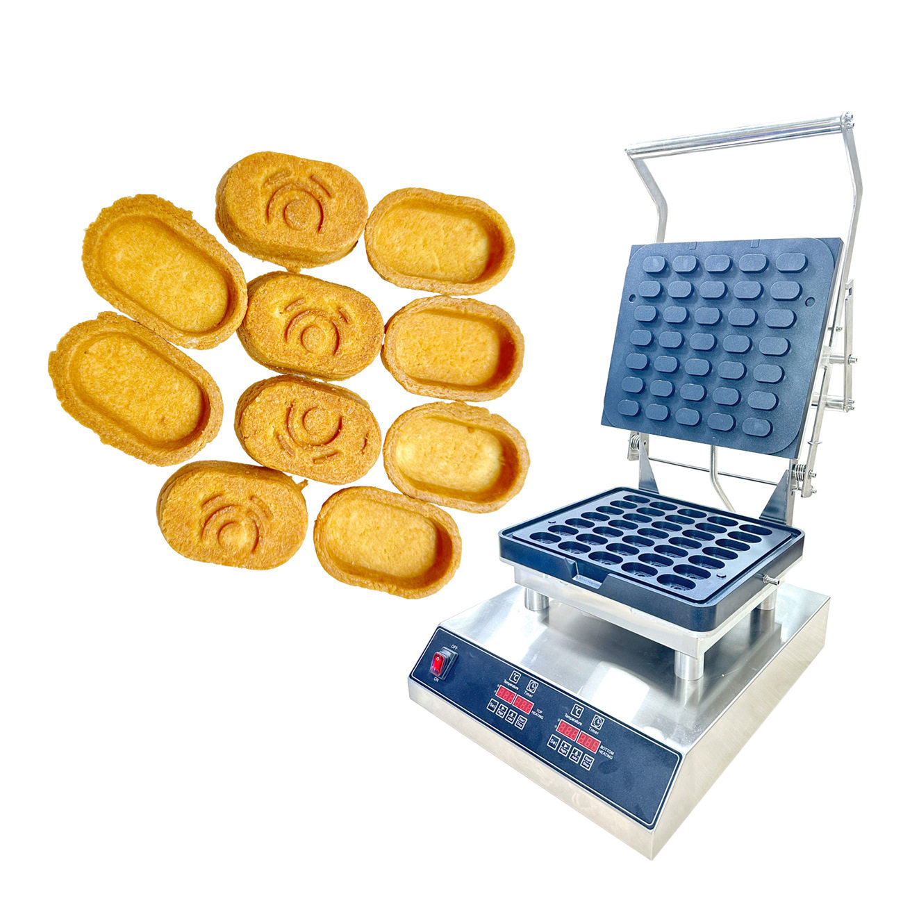 跨境广州首飞定制冏字图案蛋挞壳机网红灌浆曲奇夹心塔壳食品级,清洗/食品/商业设备,其他清洗机,淘宝优惠券,粉丝福利购,淘宝优惠卷