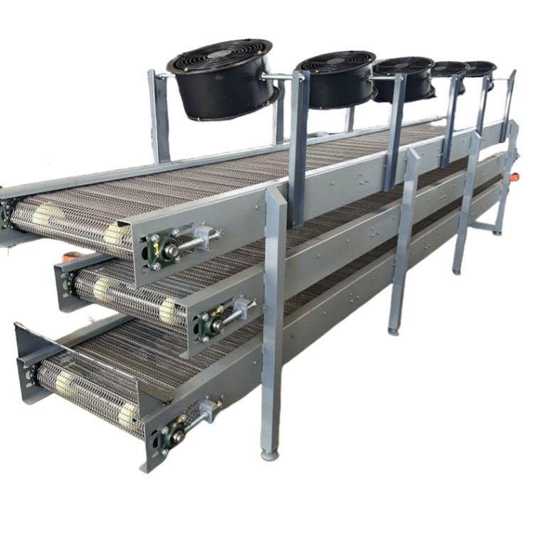 食品风冷烘干机流水线链条式网带输送机退火炉钢丝304网带