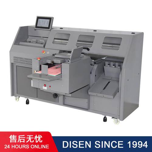 销售全自动胶装机厂家智能热溶胶装订机hot glue binding machine