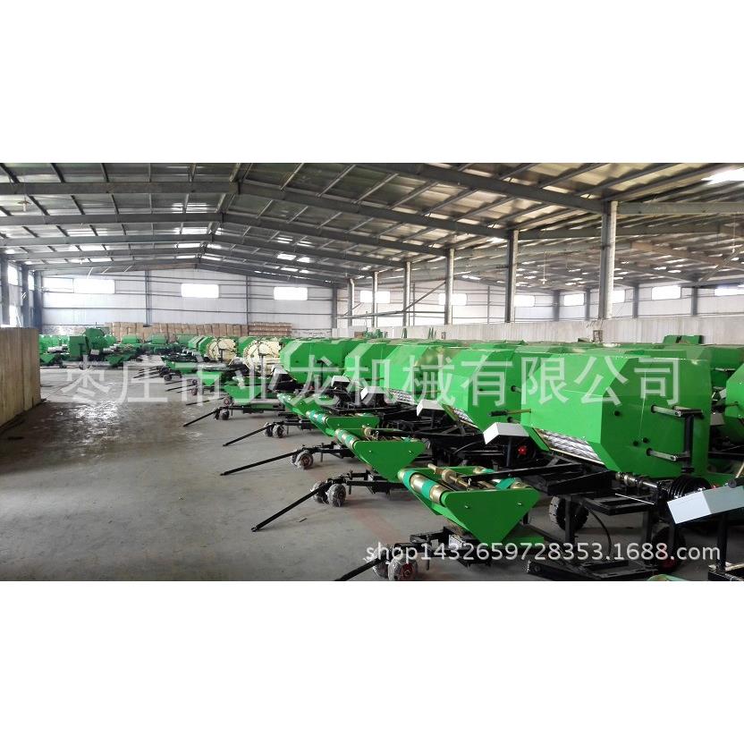 青贮打捆包膜一体机青贮饲料打捆全自动青储玉米秸秆打捆包膜机
