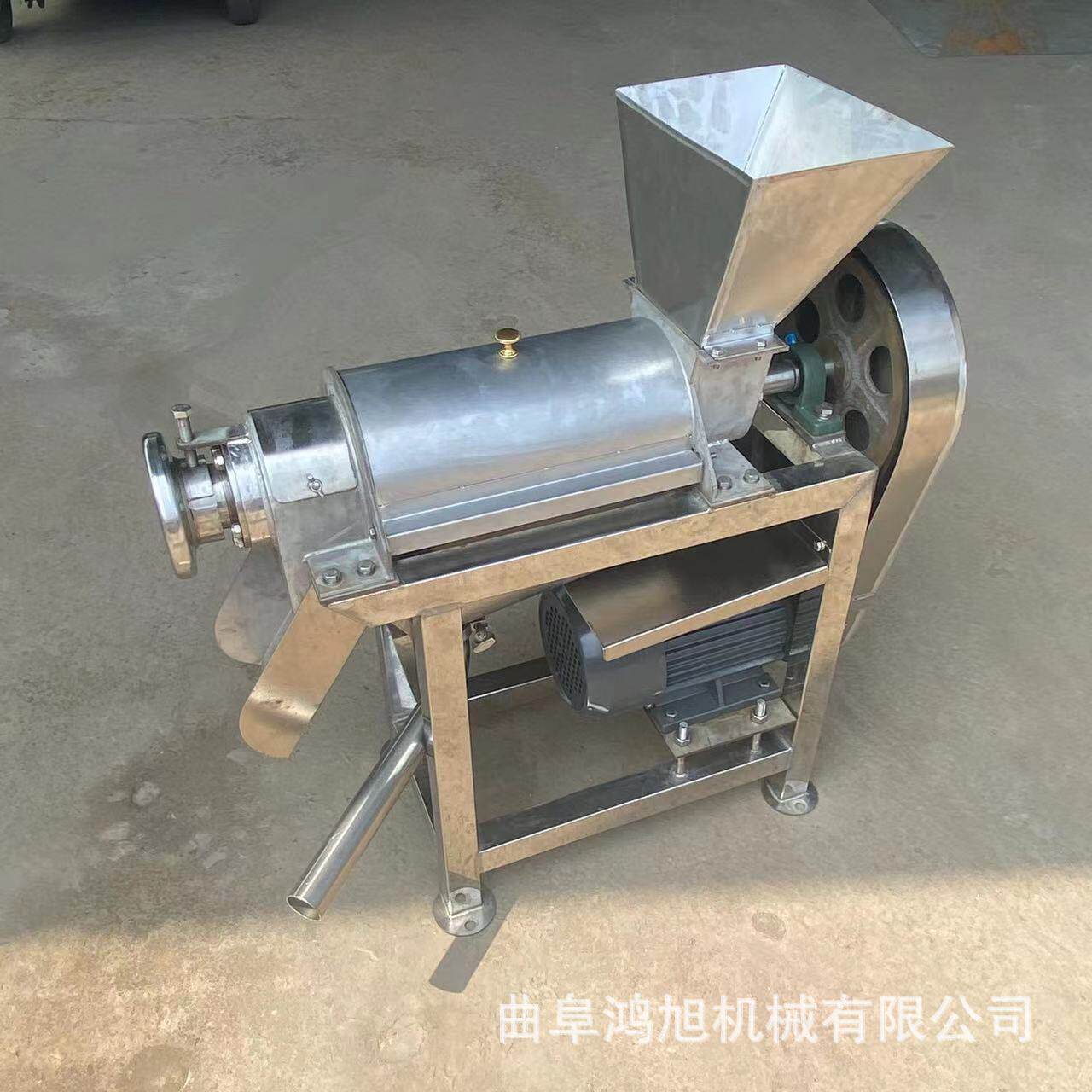 橄榄果汁榨汁机械加工制作蔓越莓渣汁分离打汁机
