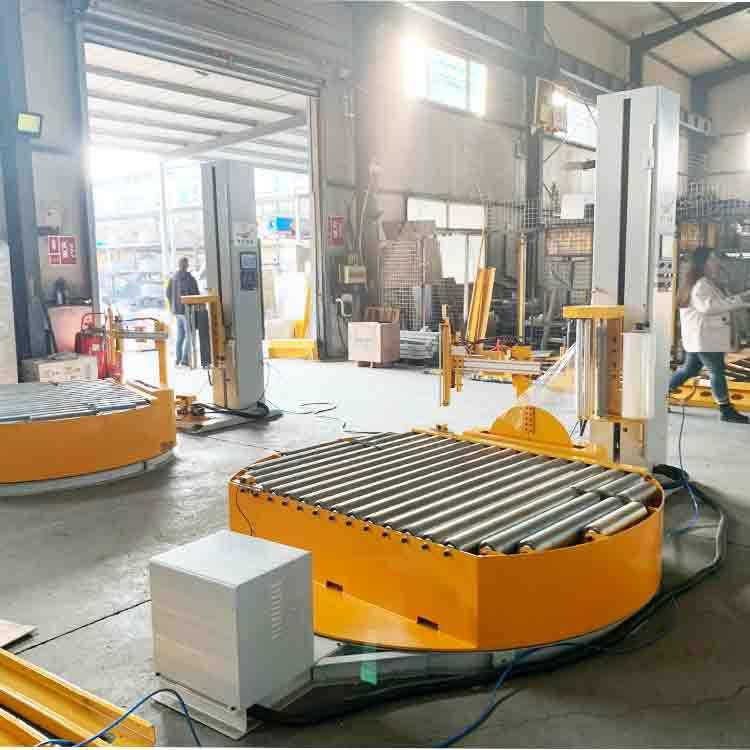 在线缠绕机 (H)TP2000FZ 全自动包装设备 包装输送机