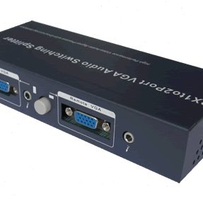 H 0电源 M切换器68切换器无需VGA1同步音频货行VGA器z音频切2保密