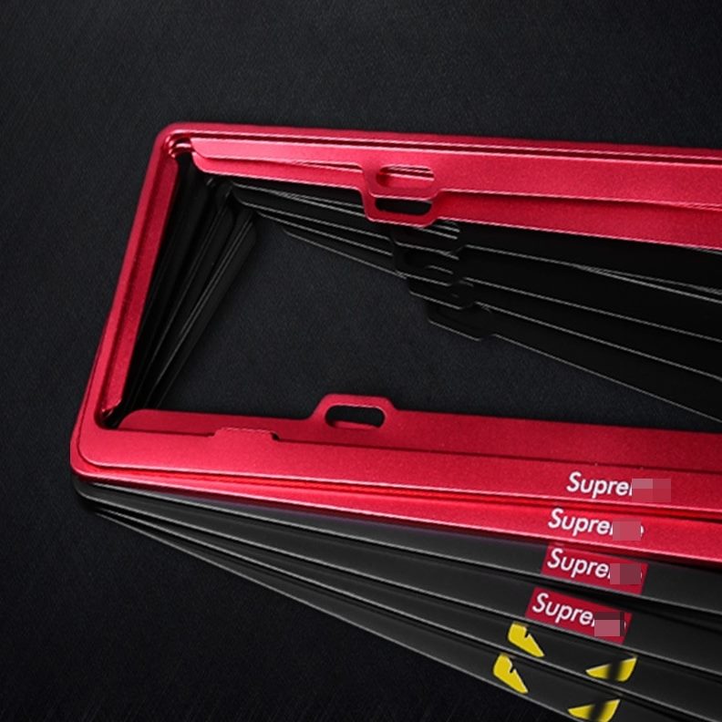 7T饰EST5车牌架全包E用品ES6E牌照框改装专用867配件汽车EES蔚来C