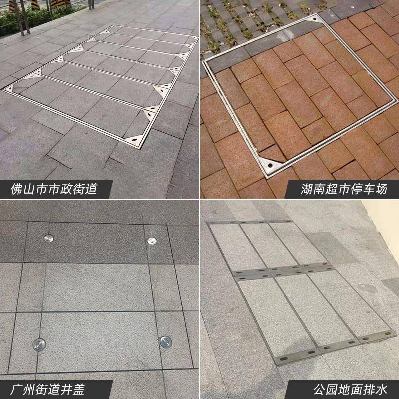 井4盖防坠365网带不锈钢3安全防护网通讯电力0污水井圆形网格盖盖